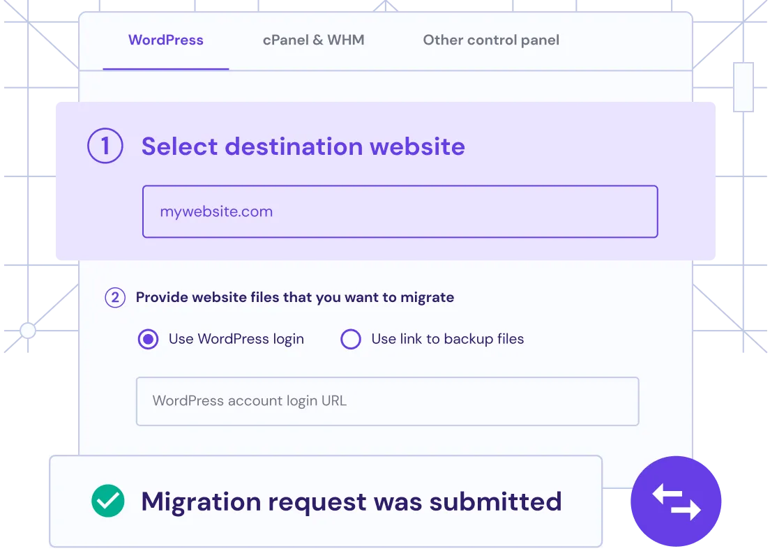 Free WordPress Website Migration