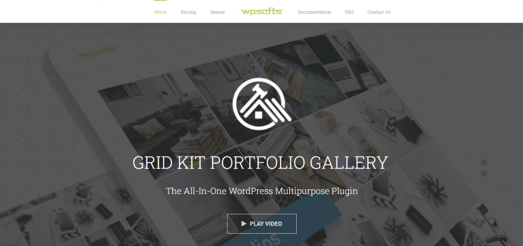 Grid KIT Portfolio Gallery homepage