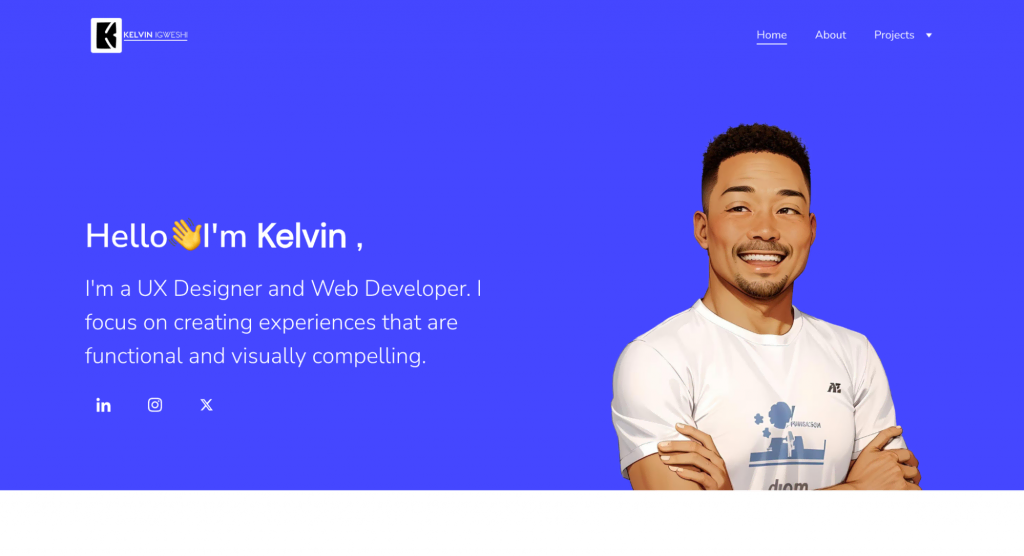 Kelvin Igweshi homepage