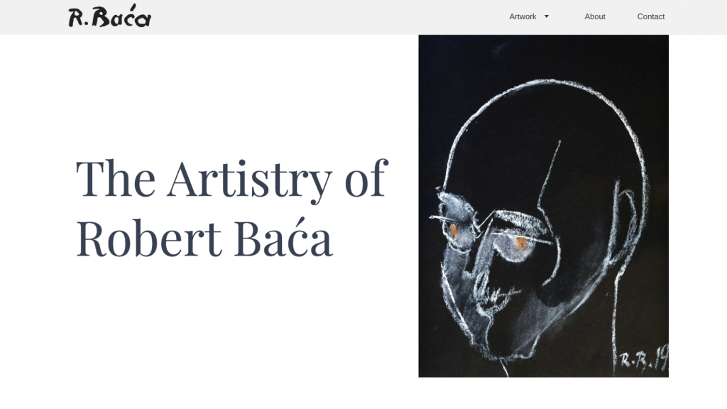 Robert Baca homepage