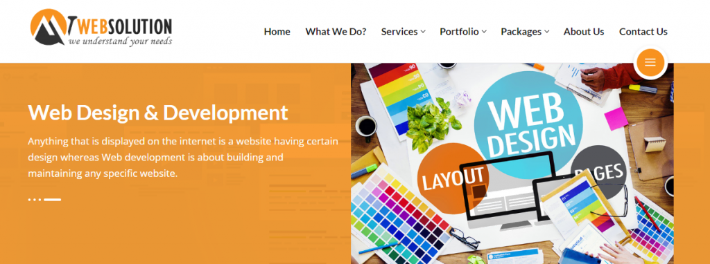 The MVWEBSOLUTION WordPress Website Design Company.